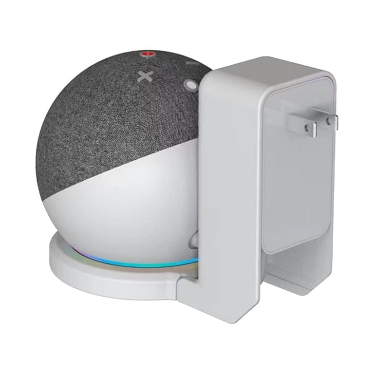 Support Murale Pour Alexa Echo Dot 4 - Range Enceinte Intelligent Économiseur D'Espace