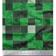 thumbnail image 1 of Soimoi Moss Georgette Fabric Flower Artistic Decor Fabric Printed Yard 42 Inch Wide, 1 of 3