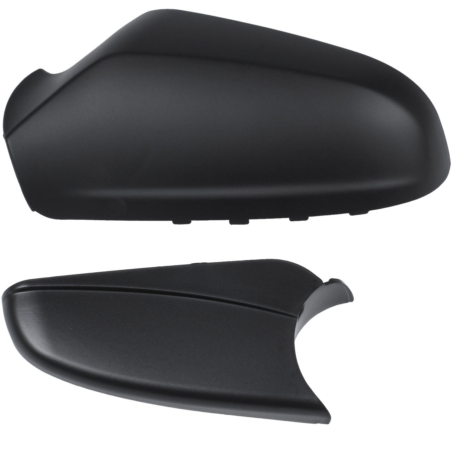 For Vauxhall Astra H 2004-2009 Wing Mirror Cover Black Passengers Drivers Side
