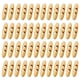 thumbnail image 1 of 50 Piezas de Botones de Madera, Botones de Madera en Forma de Aceituna de 50 mm/2 Pulgadas con Doble Agujero para Costura DIY de Abrigos, Beige, 1 of 7