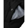 thumbnail image 6 of KVE Girl's Hooded Warm Winter Coat Quilted Thicken Puffer Jacket with Removable Hood Black 8, 6 of 9