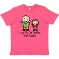 thumbnail image 3 of Inktastic I Love My Brother with Autism Youth T-Shirt, 3 of 5