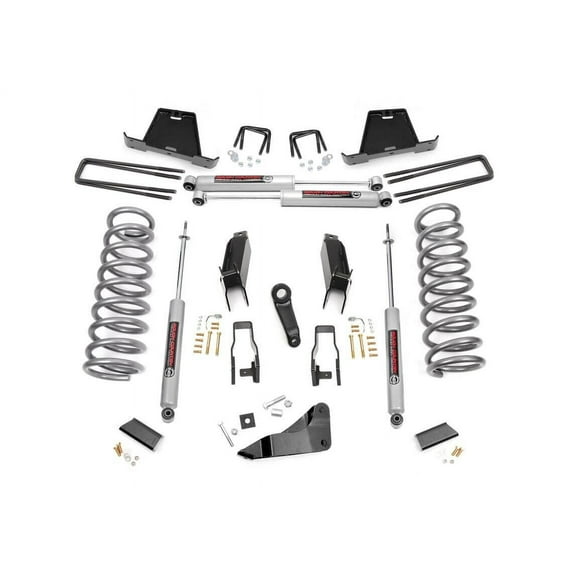 Rough Country 5" Lift Kit (fits) 2011-2013 Ram Truck 2500 3500 4WD | Diesel | N3 Shocks | Suspension System | 348.23