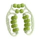 thumbnail image 1 of Rodillo de masaje multifuncional de 21 ruedas para piernas y muslos de hombre. Ideal para interiores. Verde, 1 of 8