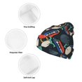 thumbnail image 3 of Lsque Bowling Ball Pattern Knitted Beanie, Unisex Winter Hat, Knit Hat Winter Beanies Thick Fisherman Beanies Cuffed Plain Skull Caps, 3 of 6