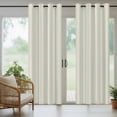 thumbnail image 5 of Outdoor Curtains for Patio Waterproof, Light Green Lines Outdoor Privacy Panels Grommet, Retro Minimalist Stripes Pattern Blackout Outside Curtains for Porch/Cabana/Pergola/Gazebo 54"x108", 1 Panel, 5 of 8