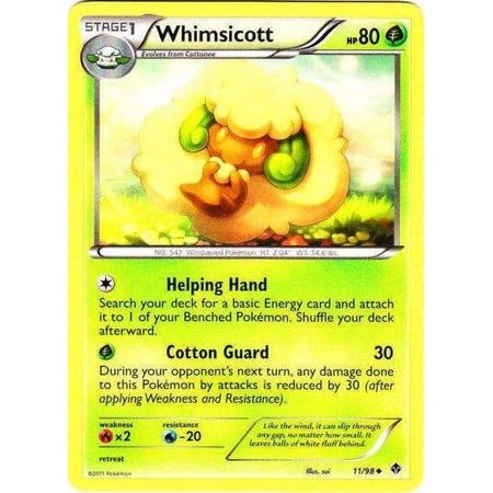 Pokemon Emerging Powers Whimsicott #11