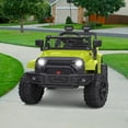 Ride on Truck Car 12V Kids Electric Mini Jeep with Remote Control