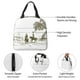thumbnail image 4 of Easygdp Cowboys Riding A Horse Near A Tree Bolsa Térmica Premium - Tela Oxford Impermeable, Gran Capacidad, Bolsillo Frontal, Unisex para Trabajo, Escuela, Actividades al Aire Libre y Picnics, 4 of 8