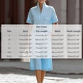 thumbnail image 3 of Karymi Jumpsuits for Women 2-Piece Set, Stand Collar Short Sleeve Top with Flap Chest Pockets + High Waist Wide Leg Culottes, Elegant Casual Outfit Vacation Outfits for Women, 3 of 5