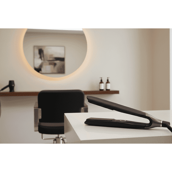 GHD Chronos Styler ― 1" Flat Iron Hair Straightener, Black 99350161328