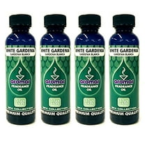 4 Pc White Gardenia Scent Fragrance Oil Aroma Therapy Diffuse Air Burning 2.2 Oz