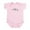 Petal Pink, variant on CafePress - Laissez Les NOLA Baby Light Bodysuit - Baby Light Bodysuit, Size Newborn - 24 Months