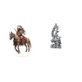 thumbnail image 1 of Adorno De Caballero Acrílico, Centro De Mesa, Colección, Decoración Del Hogar, Regalo Impermeable, Decoración De Escritorio Con Base, Estatua De Guan Yin, Figura De Kuanyin, Artesanías,, 1 of 8