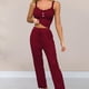 thumbnail image 4 of Sexy Casual Pajamas Set For Women Summer Lace Long Trousers Sexy Two Piece Long Trousers Set Pajamas Loungewear, 4 of 4