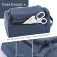thumbnail image 6 of GBAYXJ Big Capacity Pencil Case High Large Storage Marker Pen Case Travel Simple Stationery Bag For Sch+ool College Organizer Te+ens Gir+ls Adults Stud+ents, 6 of 6