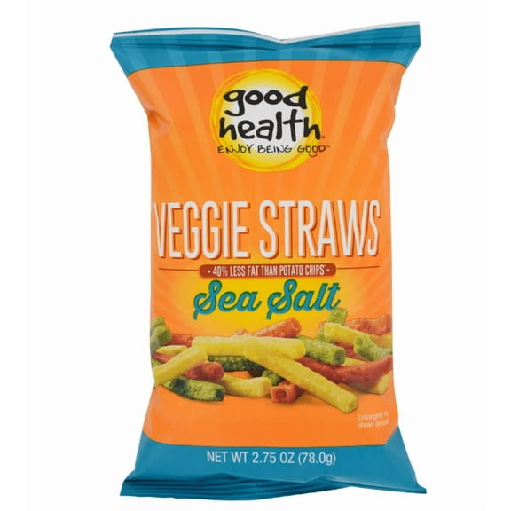 Good Health Veggie Straws with Sea Salt, 2.75-oz. Bags (3pk)