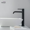 thumbnail image 2 of Kibi Circular Single Handle Bathroom Vessel Sink Faucet, 2 of 4