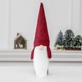 thumbnail image 1 of 1 suministros de decoración de Navidad roja, conjunto de botella de vino de muñeca de anciano sin rostro, bolsa de regalo de bolsa de vino de decoración de Navidad, 1 of 5