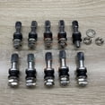 thumbnail image 4 of 10 Pack Stainless Steel Wheel Tire Valve Stems Hight Pressure Bolt in with Caps, 4 of 9