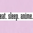 thumbnail image 3 of CafePress - Eat Sleep Anime 2 - Women's Nightshirt, 3 of 4