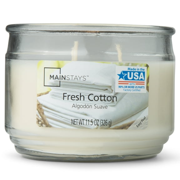 Mainstays 3-Wick Table Top Candle, 11.5 oz., Warm Fall Leaves