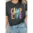 thumbnail image 6 of Camp Life Leopard Lightning Bolt Graphic Tee T-Shirt, 6 of 8