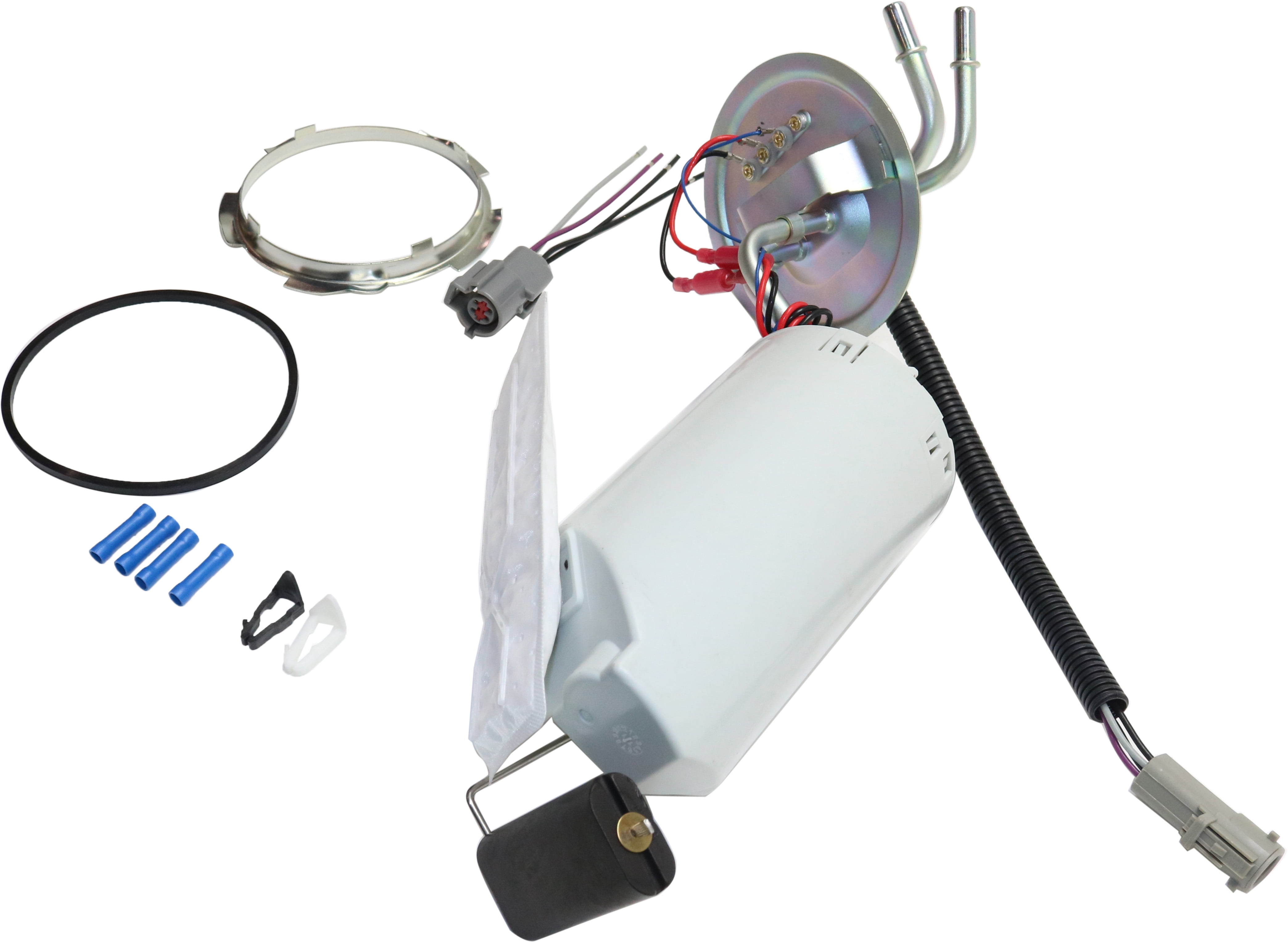 Fuel Pump Compatible With 1990-1996 Ford F-250 1997 HD 8Cyl 6Cyl 5.0L 7.5L 5.8L 4.9L After Axle Tank with Sending Unit