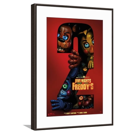 Five Nights at Freddy's Movie 2 (2025) - Withered One Sheet Canvas Wall Poster, 14.725" x 22.375"