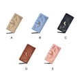 thumbnail image 4 of Sonducket Carteras de cuero de PU modernas y prácticas para mujeres con billetera única para mujeres Cartera para mujer azul Type3 NO3, 4 of 6