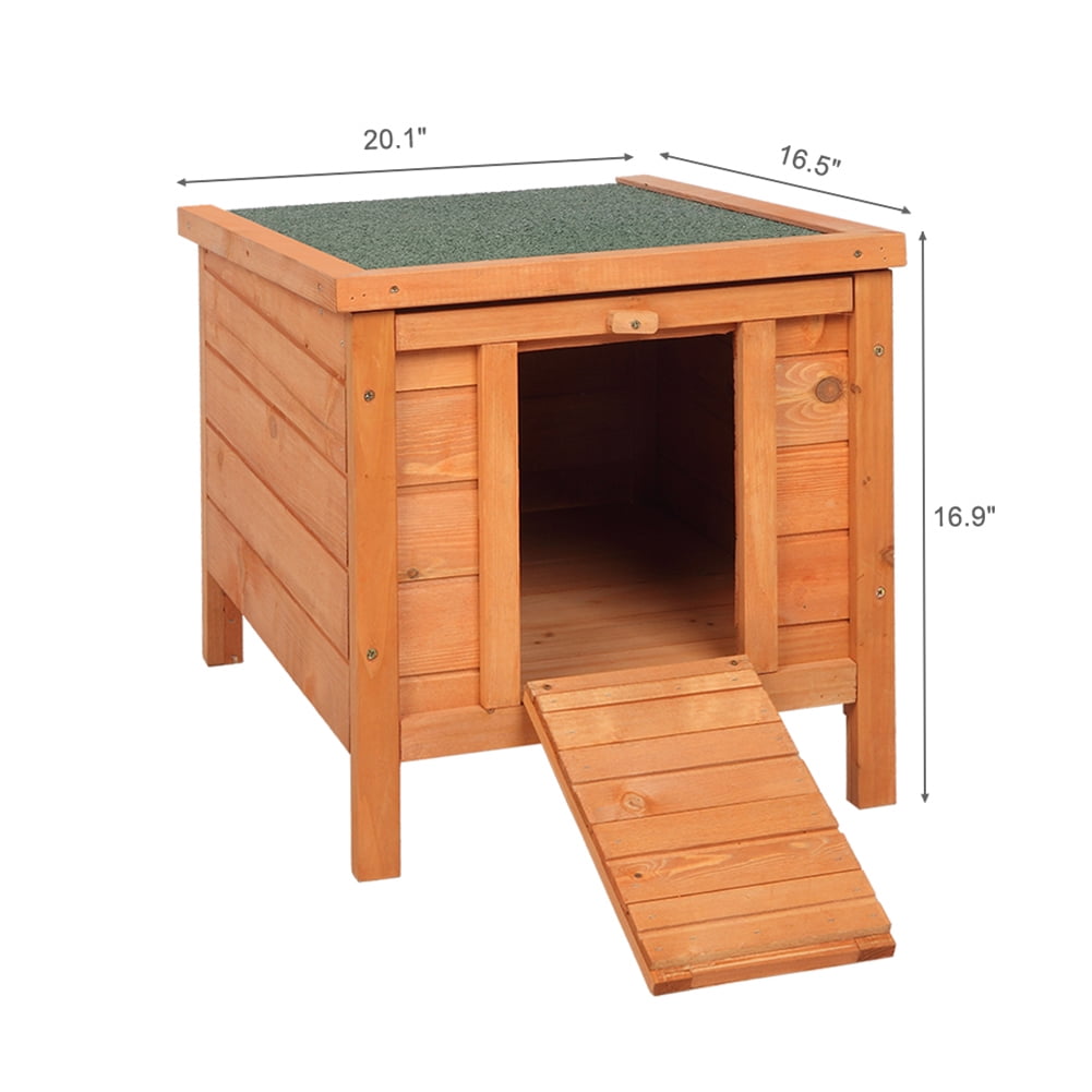 YYAo Waterproof Outdoor Indoor Rabbit Hutch for Bunnies,Cats,Dogs and Other Small Animals,Rabbit Hutch,Feral Cat House , Asphalt Roof,Indoor Bunny Cage, Outdoor Bunny House,Natural YYAo Waterproof Outdoor Indoor Rabbit Hutch for Bunnies,Cats,Dogs and Other Small Animals,Rabbit Hutch,Feral Cat House , Asphalt Roof,Indoor Bunny Cage, Outdoor Bunny House,Natural
