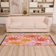 thumbnail image 6 of Vintage Modern Runner Rug,Non Slip Machine Washable 72"x23.5" Polyester Material Pet-Friendly Durable,Applicable to Entryway Rug Living Room Rug Large Sun, 6 of 8