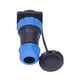 thumbnail image 5 of Conector de alimentación impermeable IP68, enchufe de aviación de 4 agujeros, cuadrado, macho y hembra, 380V, 10A, SP28, 5 of 8