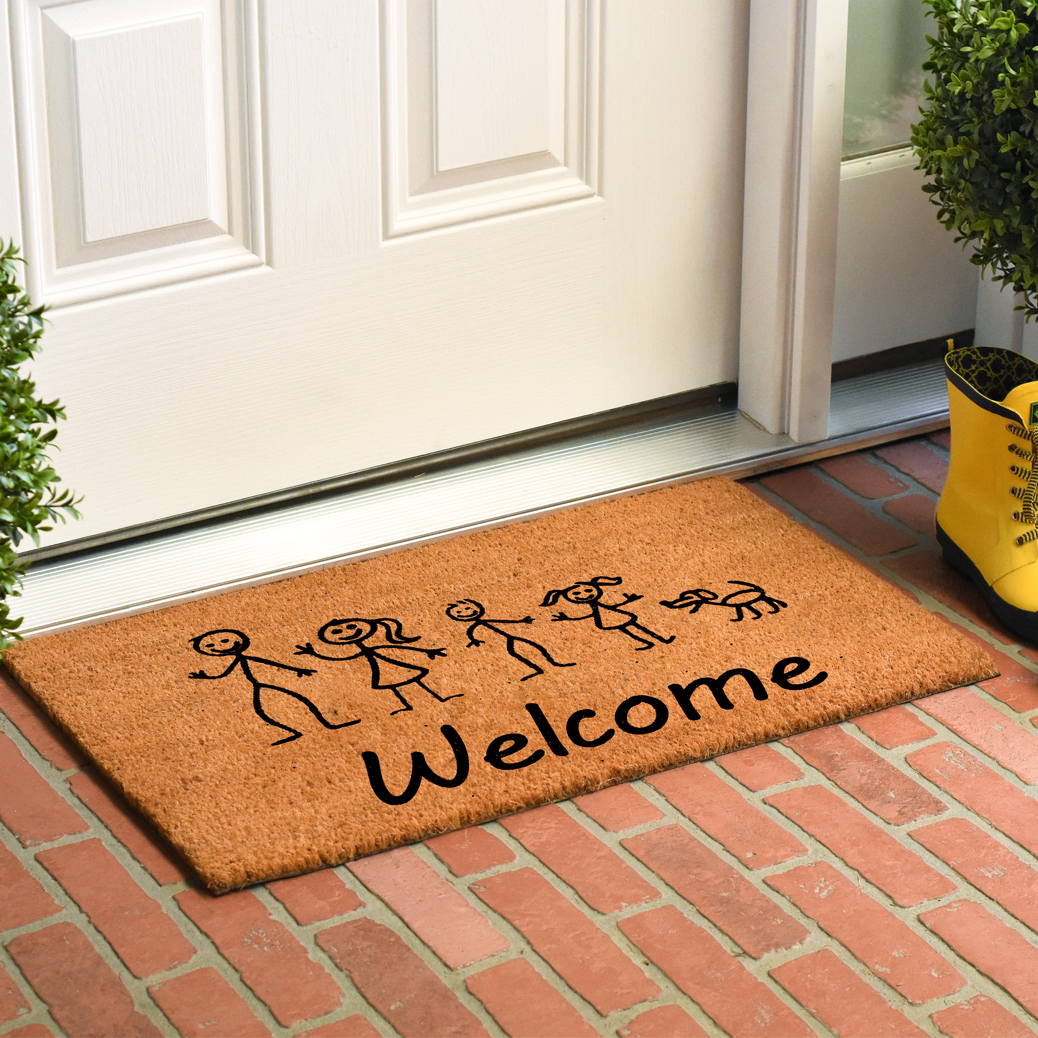 Stick Family Doormat