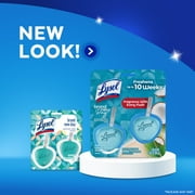 Lysol Brand New Day Automatic Toilet Bowl Cleaner Blocks, Coconut Water & Sea Minerals, 2 Count