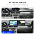 thumbnail image 4 of ZWNAV Dual 10.1 inch Screen Car Radio for Volvo S80 2009-2012 Android 15 Multimedia Player GPS Navigation Auto DSP Stereo Host, 4 of 12