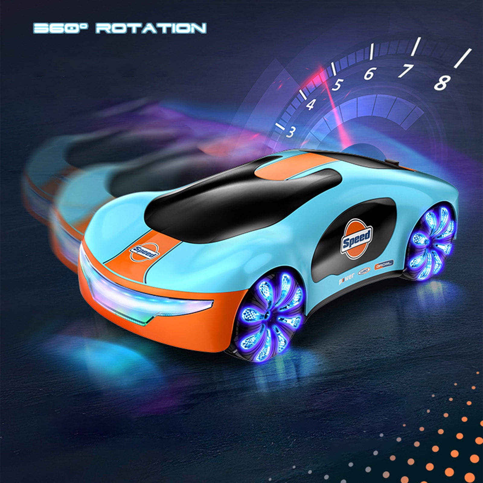 C-511 A Gesture Induction Remote Control Racing Car New Energy Concept Led Streamer Drift Sports Vehicle Toy #4DD6B