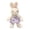 Purple-A, variant on Gytml Bunny Stuffed Animal Plush Toys, 12In Easter Plush Bunny Soft Cuddly Toy Cute Rabbit Plush Toy Wearing Purple Dress For Girls Boys Bedroom Purple-A