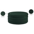 thumbnail image 4 of Meridian Furniture Aphia Vert Ottomane/table Basse en Tissu Bouclé, 4 of 4