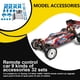 thumbnail image 2 of Vogacara 1 Juego de suministro de coche modelo RC accesorios de coche RC reparables hardware de coche RC rojo Kits de construcción modelo Azul Vogacara FN001483-02, 2 of 6