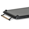 thumbnail image 5 of Syla Black Metal Tray with Wicker Wrapped Handles, 5 of 6