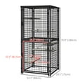 thumbnail image 3 of PawHut Cage pour Chat de 33 Po L à Plusieurs Niveaux pour l'Extérieur avec Housse Résistante aux UV et à l'Eau, 3 of 10