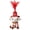 Double layered hat/Red#004, variant on Jeweled Goat Stuffed Animal Plush Toys With Hat, Bohemian Stuffed Goat,Polyester Stuffed Animal for Kids, Ornament for Tabletop Decor,Ideal Gifts for Plush Collectors-Double Layered Hat/Pink