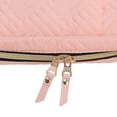 thumbnail image 4 of Xirurus Portable Jewelry Travel Case Ring Binder Storage Book with Clear Pockets Zippered Organizer for Necklaces Earrings Rings Bracelets Pink 11.02in, 4 of 9