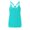 BU1, variant on Daznico Women's Square Neck Tankini Top - Split Front Swimwear for Beach & Pool, Modest Coverage,Size 2XL