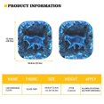thumbnail image 5 of KUIFORTI Funny Cat Car Windshield Sun Shade Cute Animal Print, Foldable UV Ray Sun Visor Protector Sunshade to Keep Your Vehicle Cool, 5 of 5