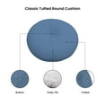 thumbnail image 3 of Covers & All Indoor/Outdoor Throw Pillow, 16 Inch Round Cushion Cover with Insert, 3 of 8