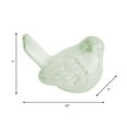 thumbnail image 2 of Sagebrook Home Ceramic 10" Bird Figurine, Green, Round, Ceramic, Casual Home, 10"L X 7"W X 7"H, Solid Color, 2 of 2