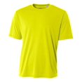 thumbnail image 4 of A4 Cooling Performance Crew For Youth Male in Safety Yellow | NB3142, 4 of 5