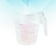 thumbnail image 4 of 3pcs Liquid Measuring Cups Baking Tools Kitchen Tools Plastic Measuring Volumetric Beaker Tool, 4 of 8
